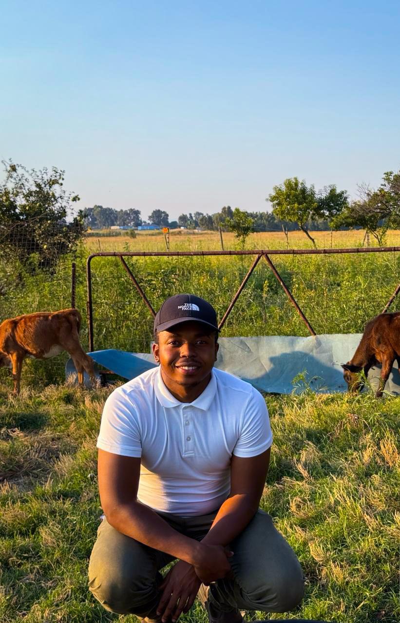 Farmer at work